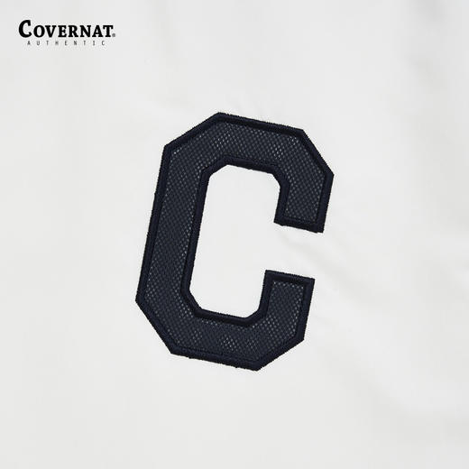 covernat韩国潮牌男女休闲长袖插肩撞色字母潮流情侣装卫衣2024新品CO2401CR11 商品图4