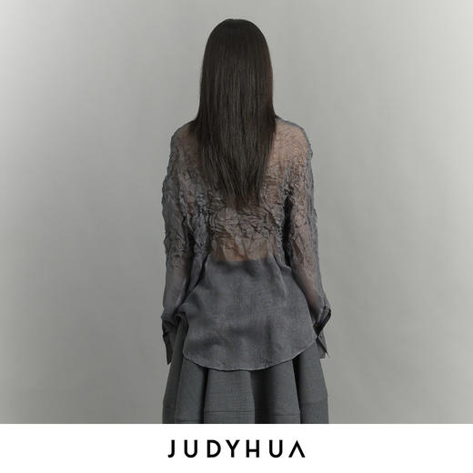 JUDYHUA 虚实之间系列肌理衬衫 商品图2