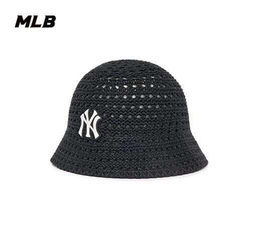 MLB男女同款针织毛线刺绣标渔夫帽3AHT3803N 商品图0