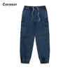 Covernat秋季新品牛仔工装束脚裤长裤休闲裤男士裤子CO2303PT17 商品缩略图3