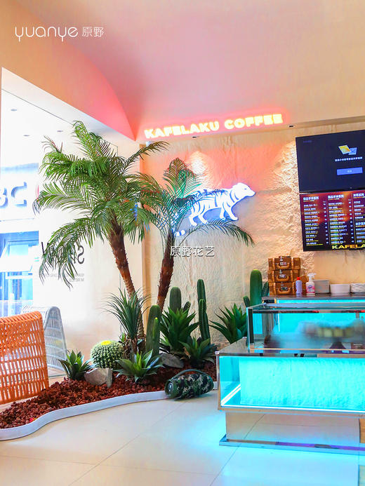 仿真花艺造景/假花造景/家居会所商业楼/生态景观场景布置/店铺绿植造景（具体价格咨询商家） 商品图7