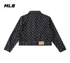 【一口价】MLB女款小短款MONOGRAM牛仔夹克3FDKM0321【无货退款】 商品缩略图0