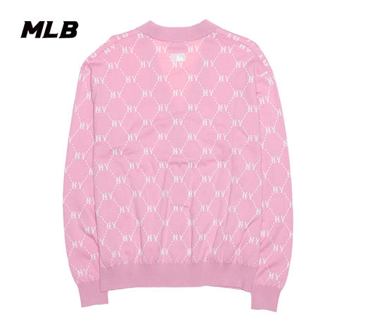MLB满印花男女同款针织开衫3AKCM0151 商品图1