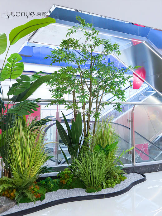 高仿真植物造景定制设计/商场家居多场景生态景观搭建+一站式安装（具体价格可咨询商家） 商品图0