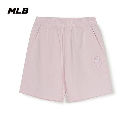 MLB儿童款男女童刺绣标爱心标梭织短裤7ASPH0153 商品图1