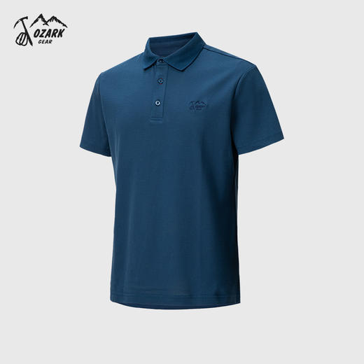 OZARK/奥索卡精梳棉珠地POLO衫男士夏季新款时尚短袖衫339086 商品图0