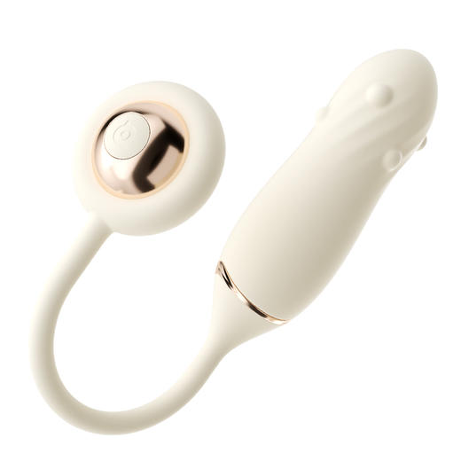 【女用器具】谜姬 璇悦转珠跳蛋米色款按摩震动【控价产品，先联系负责人沟通，再申请白名单】 商品图8