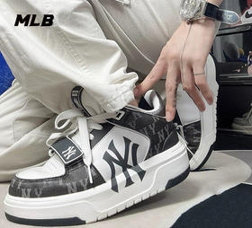 MLB鞋子男鞋女鞋2024新款时尚板鞋运动鞋休闲鞋3ASXCDN3N