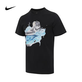 Nike/耐克男子T恤2025夏季JORDAN运动休闲圆领印花短袖IB3356
