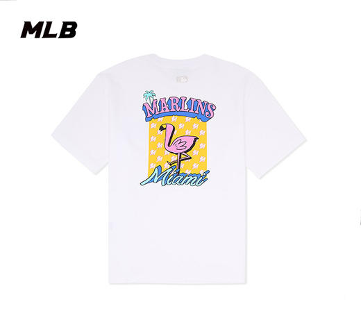 MLB男款女款情侣款2023年夏季男女情侣卡通印花宽松运动T恤3ATST0133【无货退款介意勿拍】 商品图7