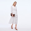 EITIE爱特爱舒适压褶宽松a字系带收腰显瘦连衣裙2025秋季新款8307001 商品缩略图2