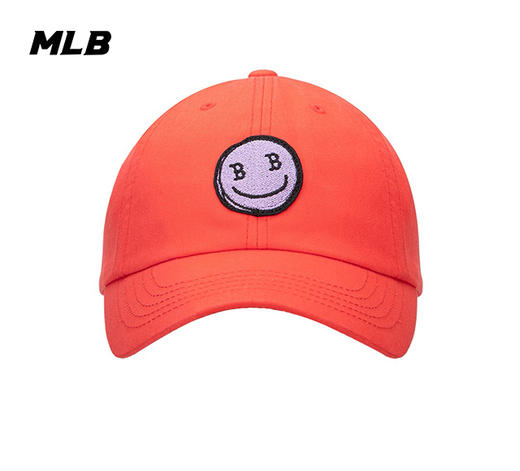 MLB男女同款刺绣标SMILE时尚棒球帽3ACP0042N 商品图2
