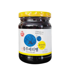 不倒翁 蓝莓酱300g블루베리쨈
