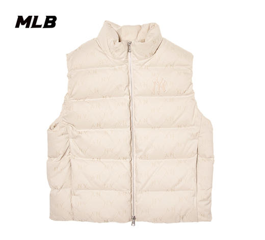 MLB小标基础款男女同款羽绒马甲3ADVM0246【无货退款介意勿拍】 商品图5