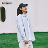 Covernat阔版衬衫春季新品小C标志牛津条纹衬衫潮牌内搭男上衣CO2301SH01 商品缩略图0