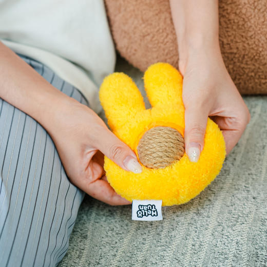 袋鼠头宠物麻球玩具 商品图3