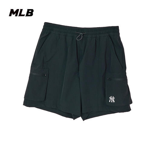 MLB男女同款大口袋25春夏新款梭织短裤3FSMB0353 商品图2