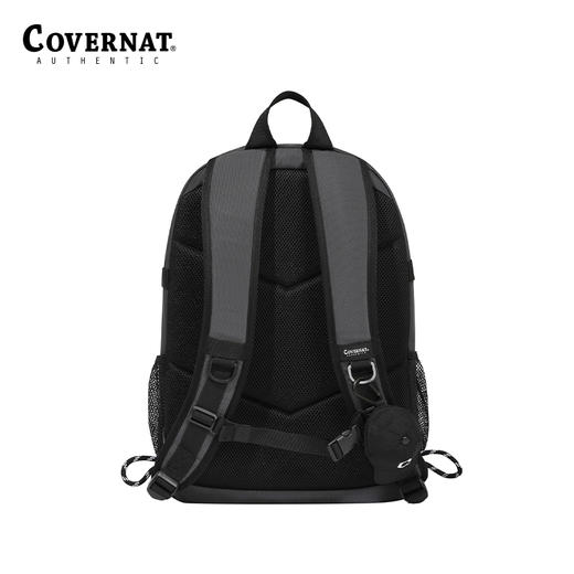 covernat韩国潮牌双肩背包经典大容量27L两侧纱网方兜时尚 商品图1