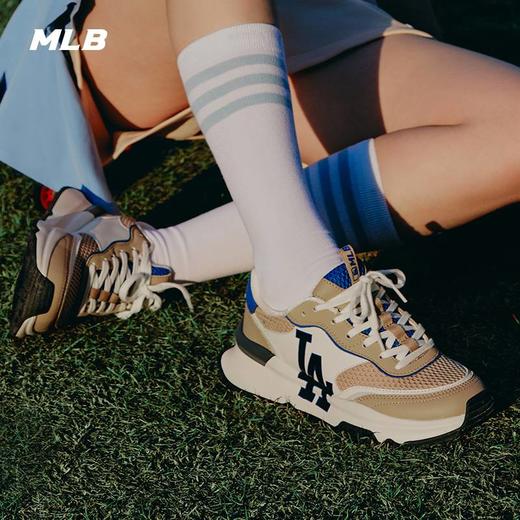【年货专场】MLB男女同款大标网面休闲运动鞋BASIC老爹鞋3ASHRJ13N【微瑕 热销中无货退款介意勿拍】【微瑕热销中无货退款介意勿拍】 商品图4