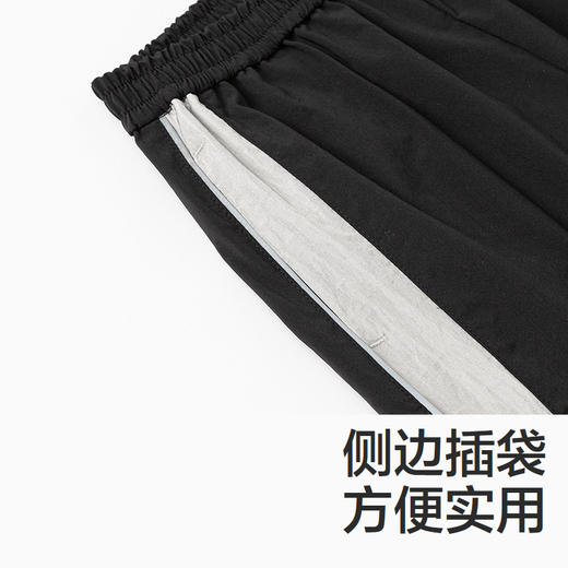 森马儿童长裤2025秋季新款防泼水宽松直筒裤男童休闲裤拼色户外潮 商品图3