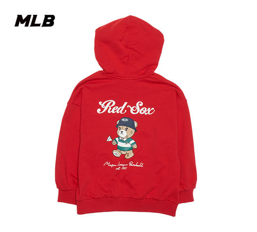 MLB儿童款男女童皱眉熊系列连帽卫衣7AHDC0151 商品图5