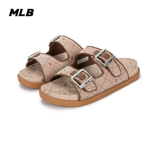 MLB男女同款满印老花凉拖3ALPCTM33 商品图4