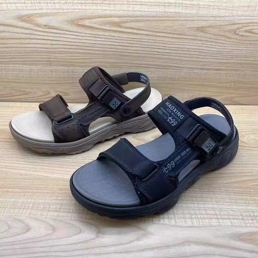 豪行2024年夏季新品户外休闲简约男凉鞋沙滩鞋14208207 商品图3