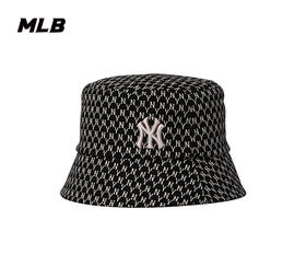 【一口价】MLB男女同款满印老花渔夫帽3AHTH201N【无货退款】
