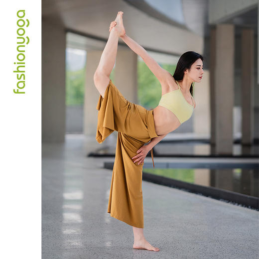 凡圣瑜伽自在宽松阔腿裤 F15782 商品图13