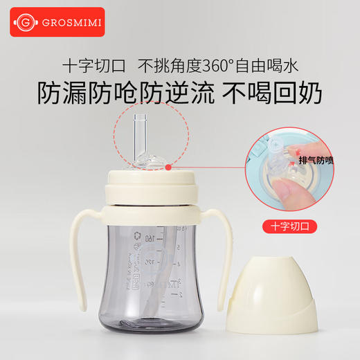 【海豚美购】韩国Grosmimi格罗咪咪水杯200ml 商品图5