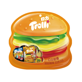 T口力85g汉堡集合袋橡皮糖