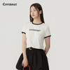 COVERNAT韩国潮牌女士修身版COOPER标志环领T恤2025春夏新CO2502ST73 商品缩略图0