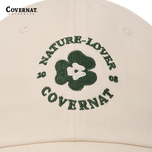 Covernat鸭舌帽夏季新品四叶草拼接色棒球帽防晒遮阳帽CO2300CA13 商品图3