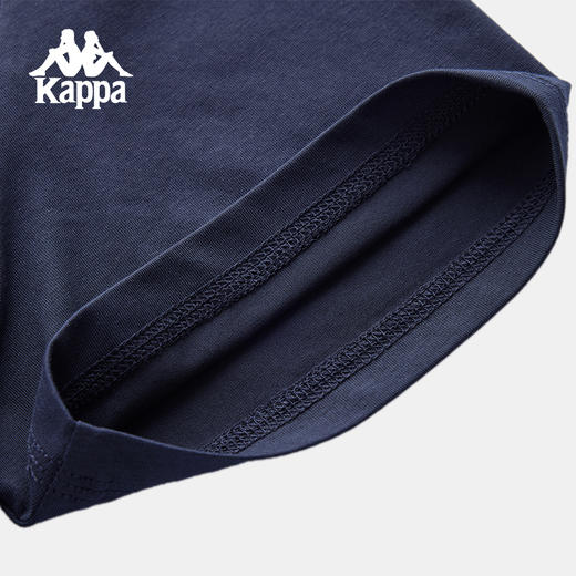 Kappa卡帕背靠背运动男子2025夏季新款运动休闲圆领t恤短袖女上衣K0F52TD22 商品图4