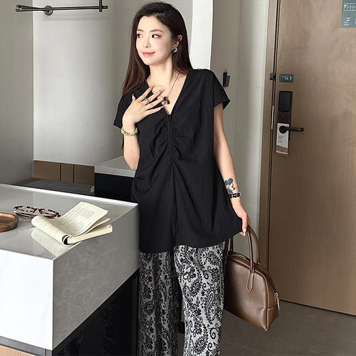 Beau Muse山本凉感复古印花套装 商品图8