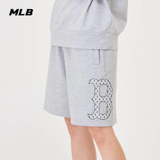 MLB男女同款裤腿标老花标短裤3ASPM0143【无货退款介意勿拍】 商品图2