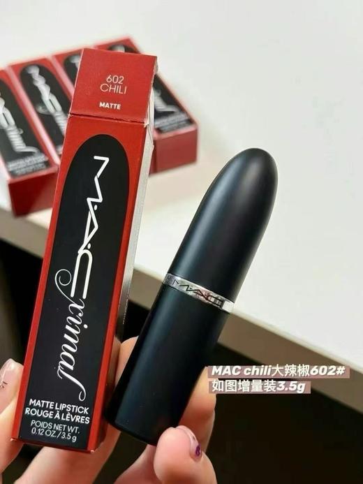 MAC/魅可全色号子弹头唇膏 锁色弹唇釉 哑光口红Ruby Woo /chili / Marrakesh（需要礼袋可备注） 商品图4