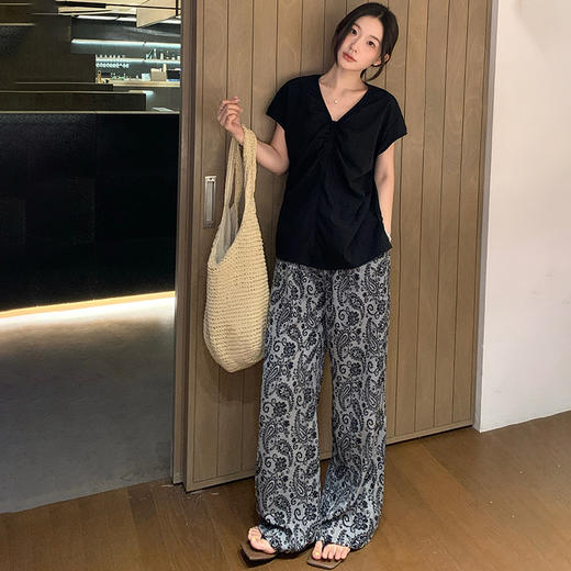 Beau Muse山本凉感复古印花套装 商品图7