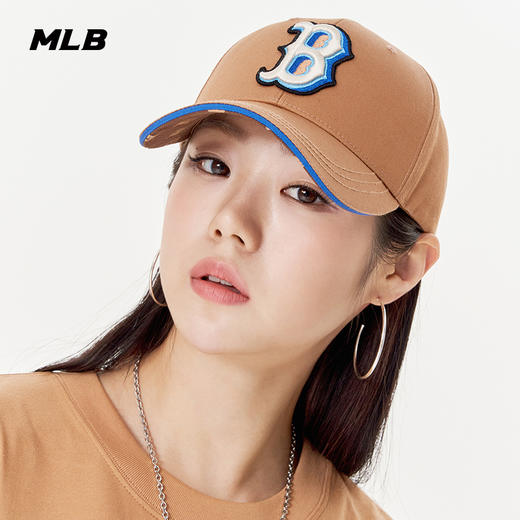 MLB 老花系列 (MONOGRAM) 硬顶可调节棒球帽3ACPP023N 商品图1