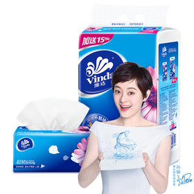 维达超韧抽取面巾 3层M码150抽×3包