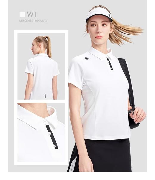 点此购买 迪桑特夏季运动女士吸湿排汗短袖POLO衫 qk 322516 商品图10