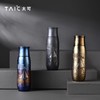 TAIC太可纯钛保温杯送领导轻奢高档水杯手工錾刻钛艺焖茶杯套装390ml 商品缩略图1