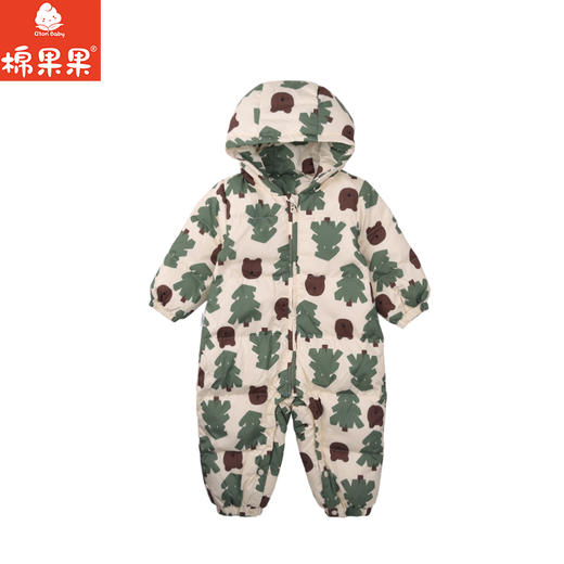棉果果秋季新品男童混色羽绒连体衣M312722925486 商品图1