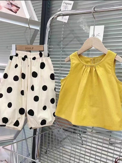【新款女童裙裤套装，清凉舒适！】女童裙裤套装 宝宝背心吊带裙 直筒裤夏装 儿童无袖休闲半身裙 空调服-QQ 商品图0