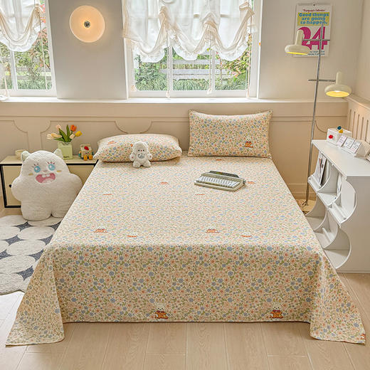 【品牌直发】加倍生活 原棉老粗布床单三件套 传统织造工艺 72道工序处理 传统粗布凉席 耐磨耐用 贴身柔软 商品图6