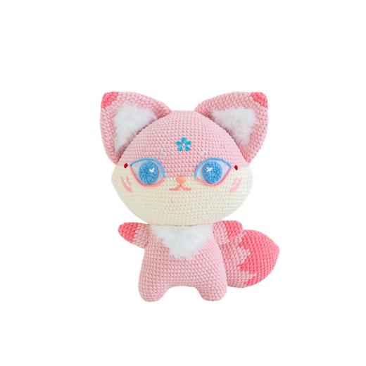 苏苏姐家小狐狸玩偶手工DIY编织钩针毛线毛线团自制材料包 商品图3