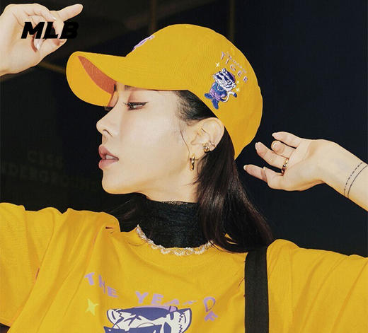 【一口价】MLB男女同款刺绣标撞色老虎标棒球帽3ACP0092N【无货退款介意勿拍】 商品图1