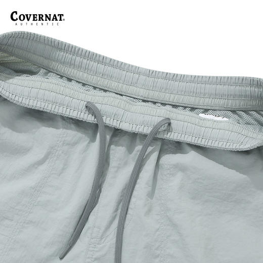 covernat韩国潮牌防风短裤时尚潮流男女情侣同款抽绳款2024夏季新CO2402SO01 商品图3
