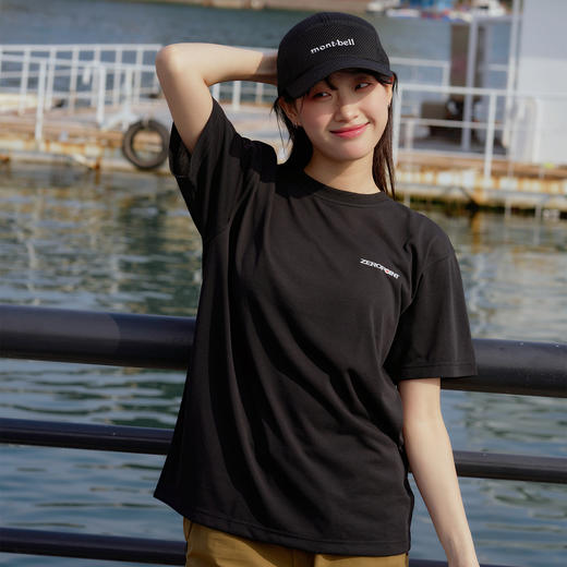 Montbell夏日户外休闲露营运动T恤男女情侣速干短袖1114840/1114738 商品图1