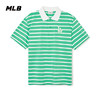 【一口价】MLB男女同款立领条纹款时尚短袖T恤3APQV0343【无货退款介意勿拍】 商品缩略图7